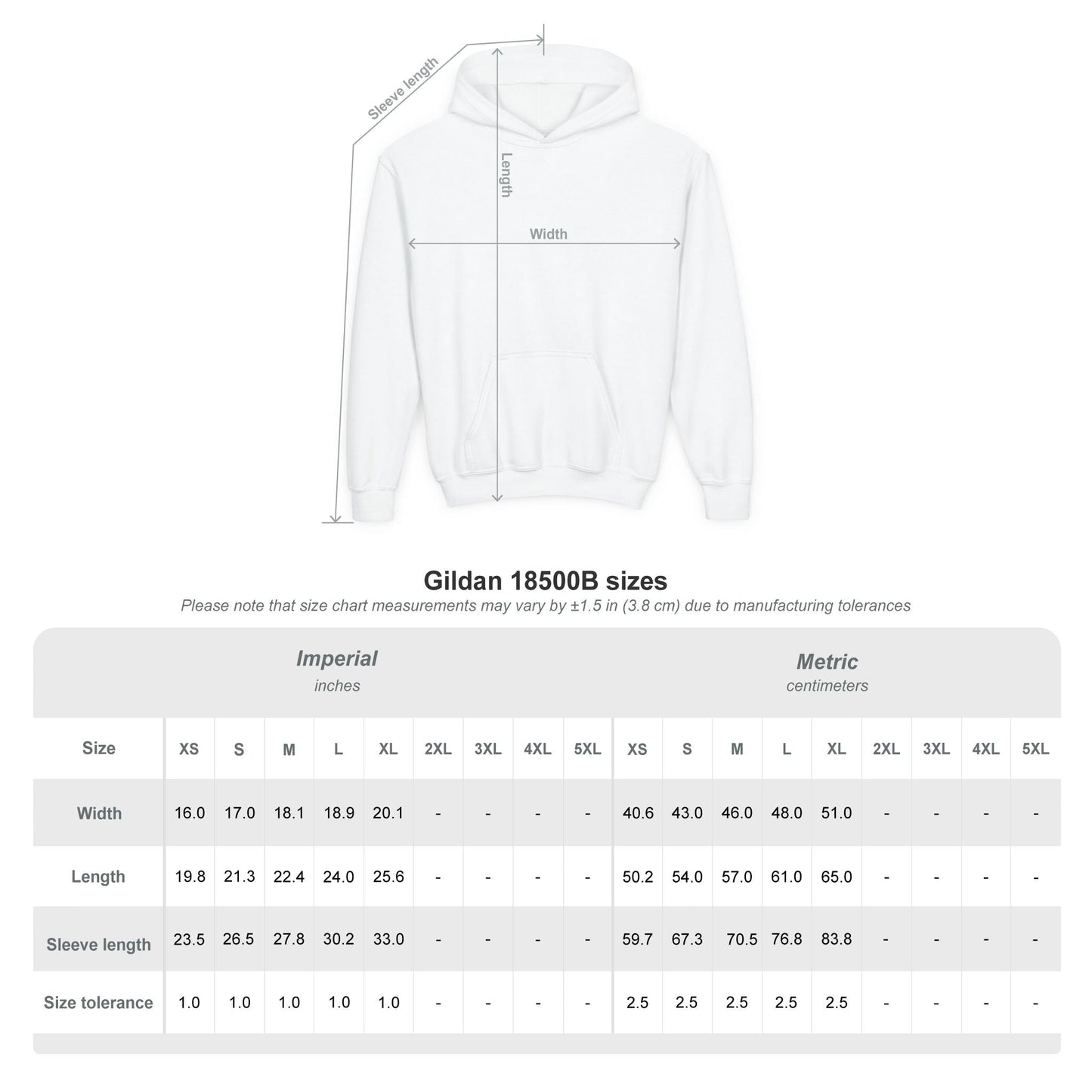Youth Fitness Hoodie — Phone-Free Outdoor Exercise Design Printify