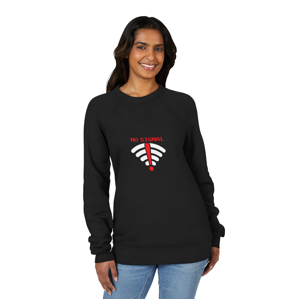 No Signal Sweatshirt — Retro WiFi Graphic Crewneck Printify