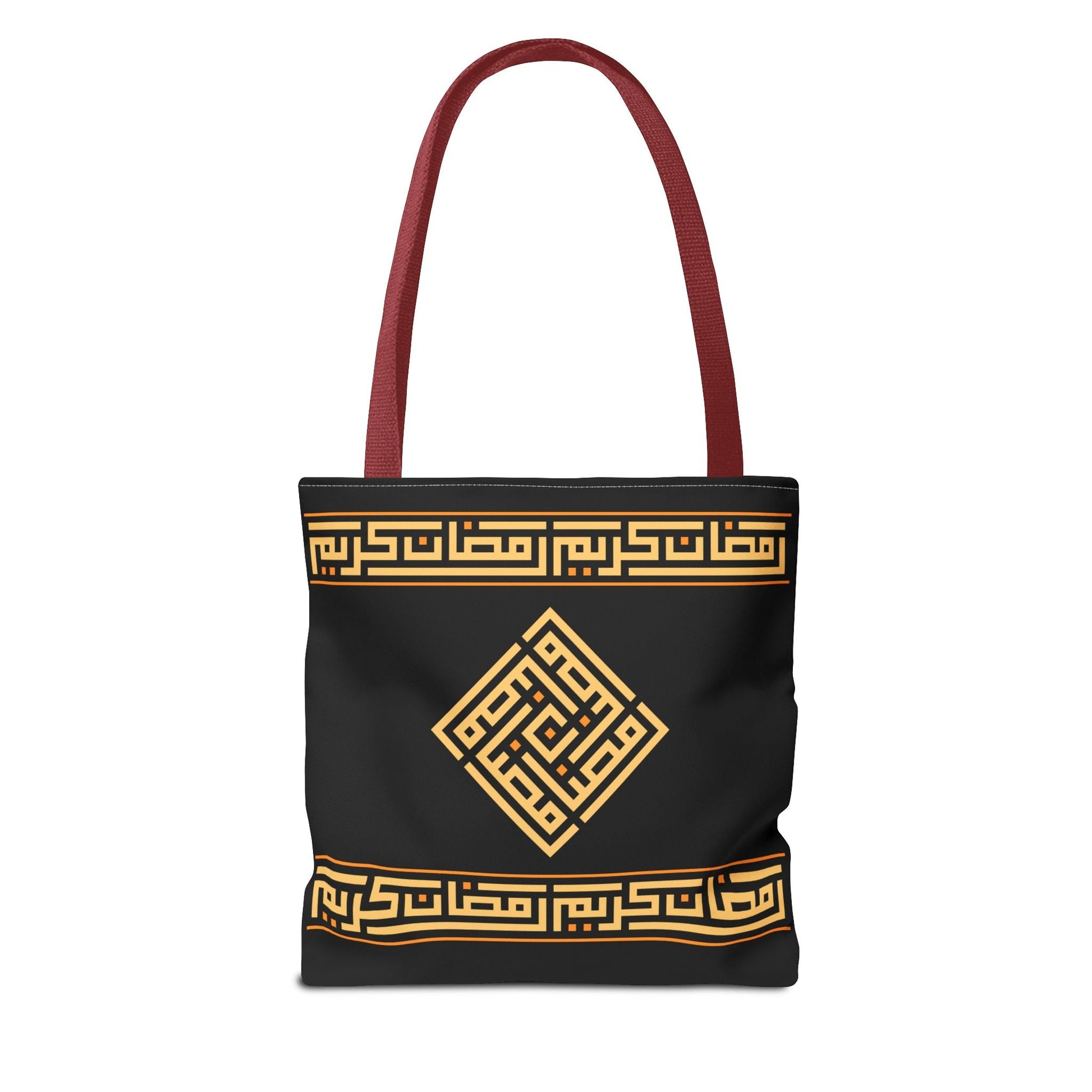 Copy of Copy of Embroidered Folk Tote Bag — Red & Black Ethnic Pattern AOP Printify