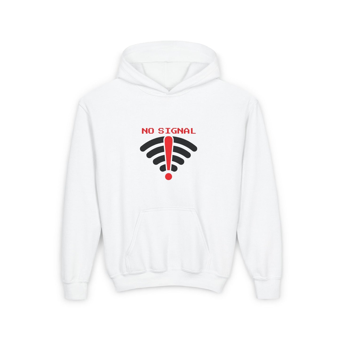 Youth Fitness Hoodie — Phone-Free Outdoor Exercise Design Printify