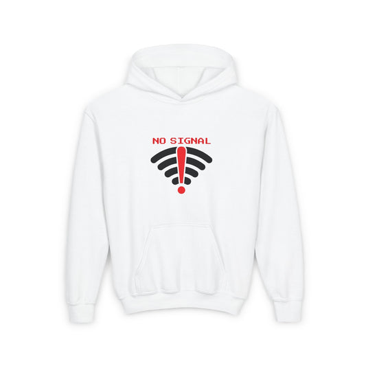 Youth Fitness Hoodie — Phone-Free Outdoor Exercise Design Printify
