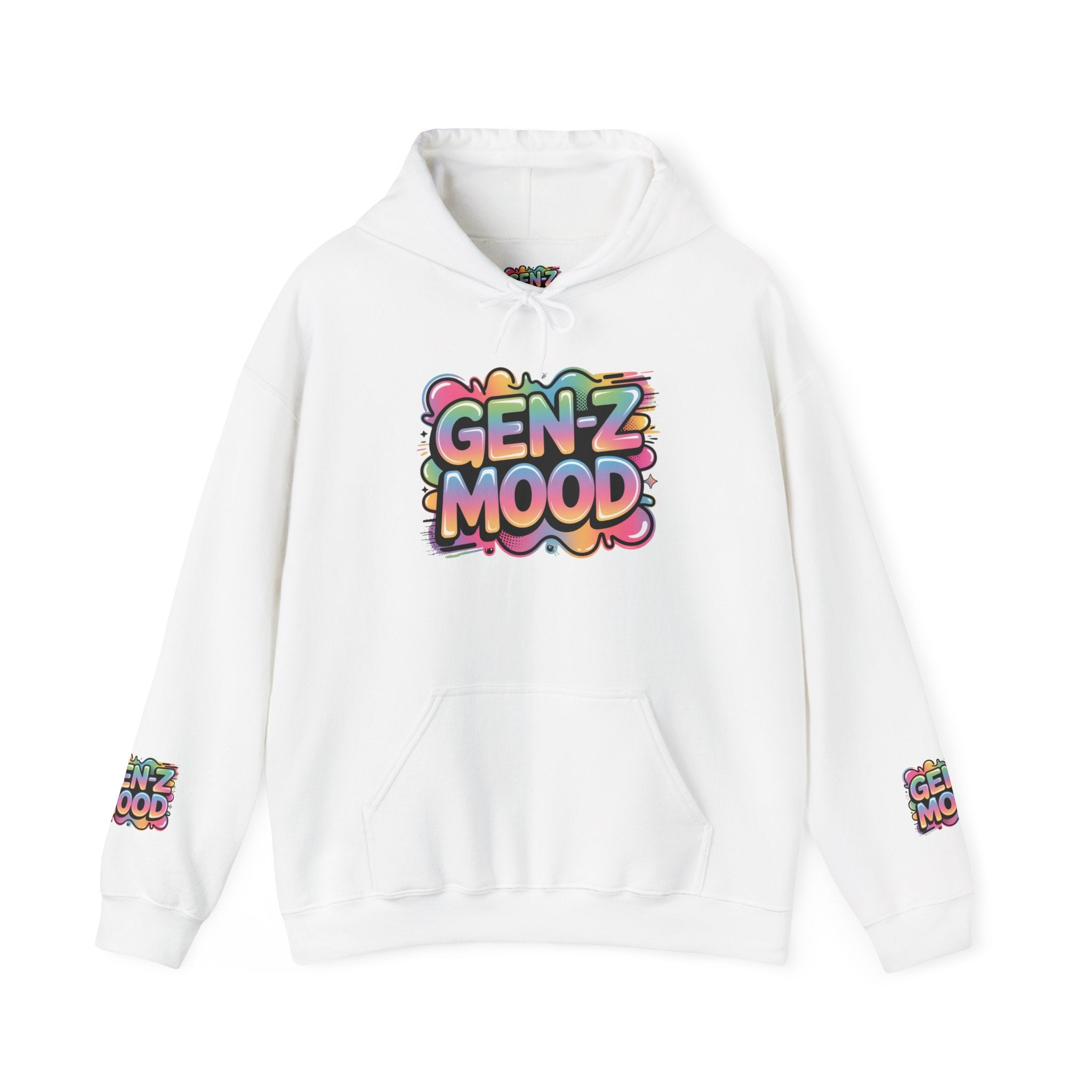 Gildan Heavy Blend Hoodie | Cotton-Poly Pullover, Ribbed Cuffs & Front Pocket - Ziri