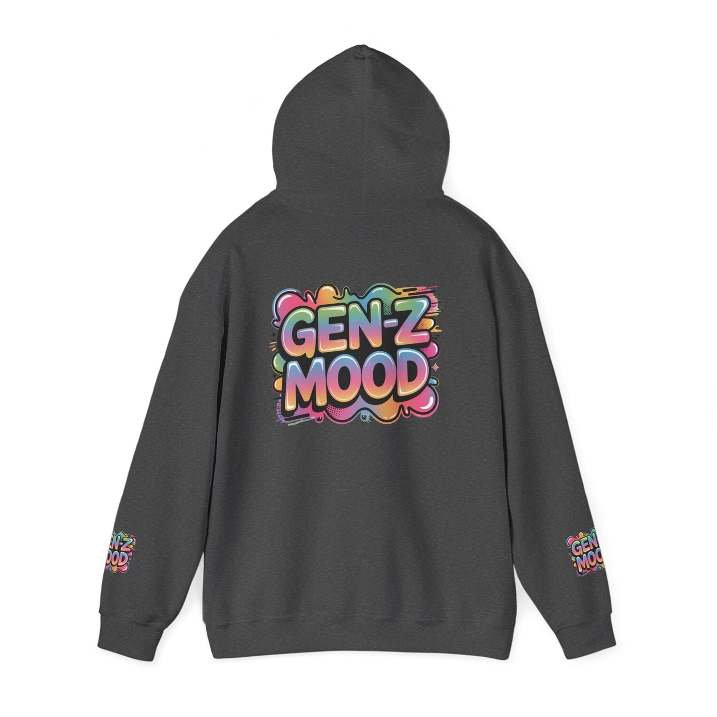 Gildan Heavy Blend Hoodie | Cotton-Poly Pullover, Ribbed Cuffs & Front Pocket - Ziri