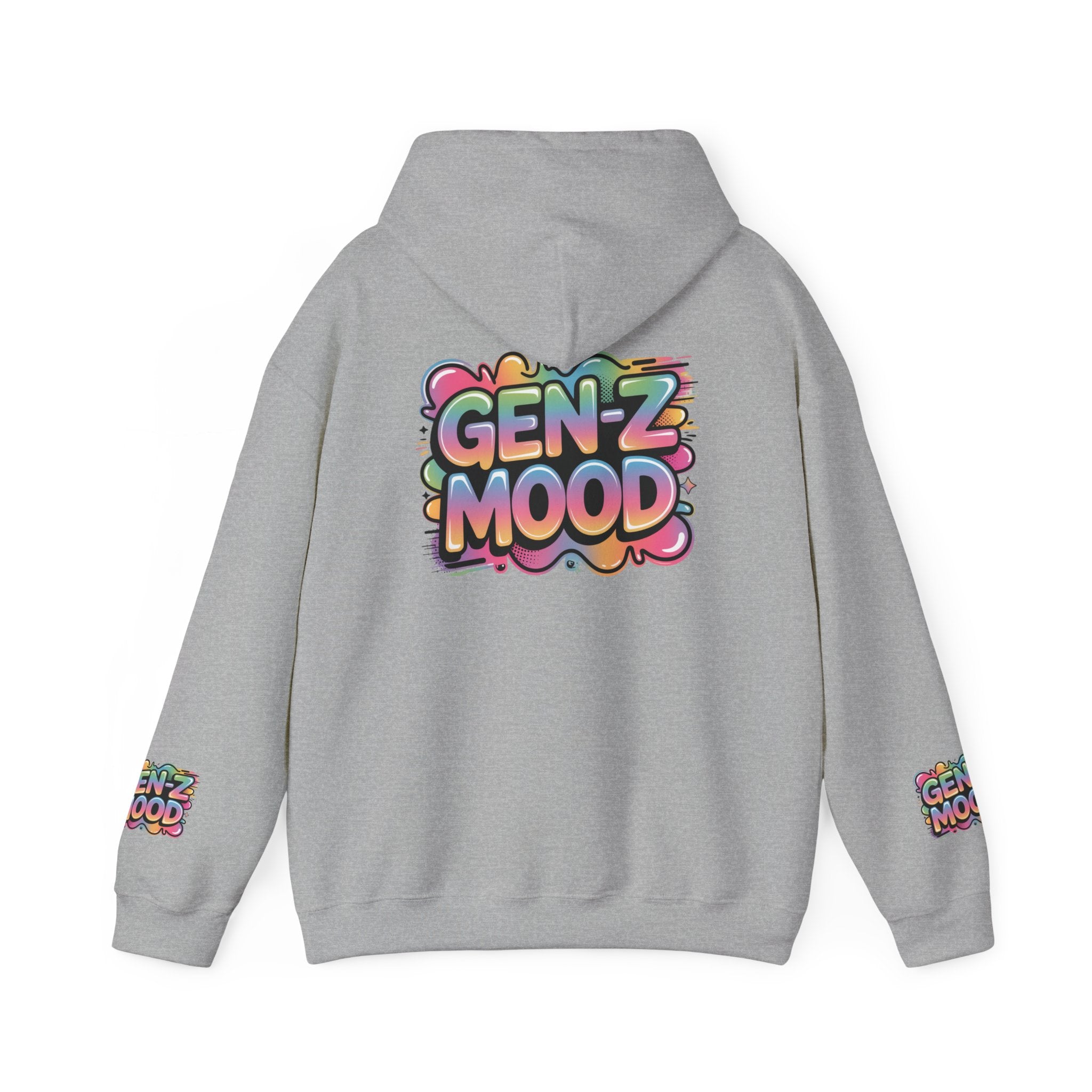 Gildan Heavy Blend Hoodie | Cotton-Poly Pullover, Ribbed Cuffs & Front Pocket - Ziri