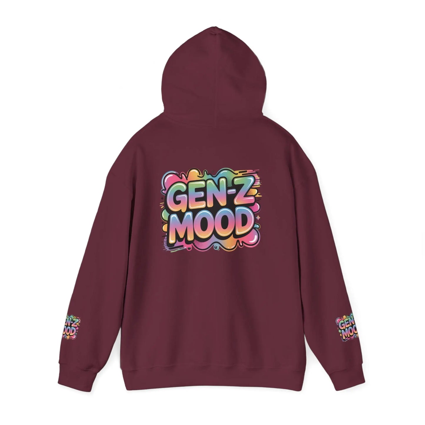 Gildan Heavy Blend Hoodie | Cotton-Poly Pullover, Ribbed Cuffs & Front Pocket - Ziri