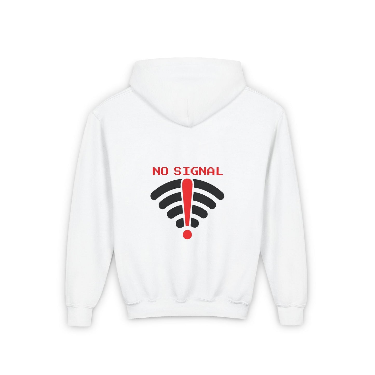 Youth Fitness Hoodie — Phone-Free Outdoor Exercise Design Printify