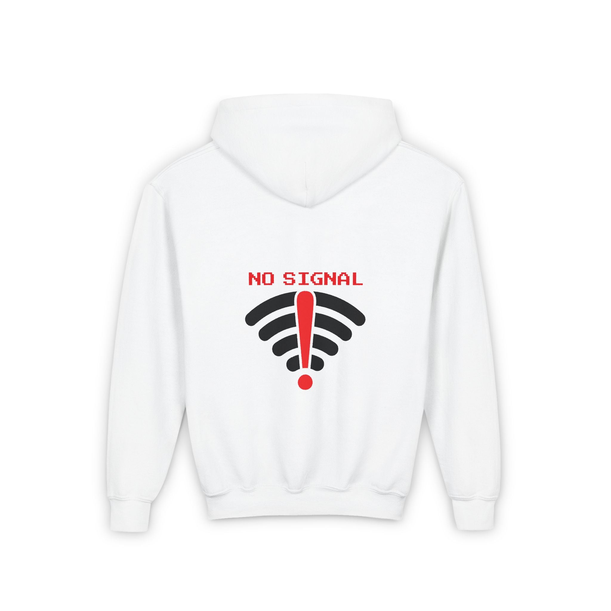 Youth Fitness Hoodie — Phone-Free Outdoor Exercise Design Printify