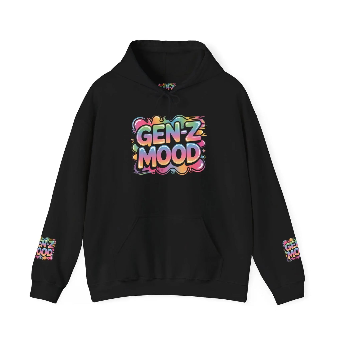 Gildan Heavy Blend Hoodie | Cotton-Poly Pullover, Ribbed Cuffs & Front Pocket - Ziri