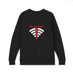 No Signal Sweatshirt — Retro WiFi Graphic Crewneck Printify