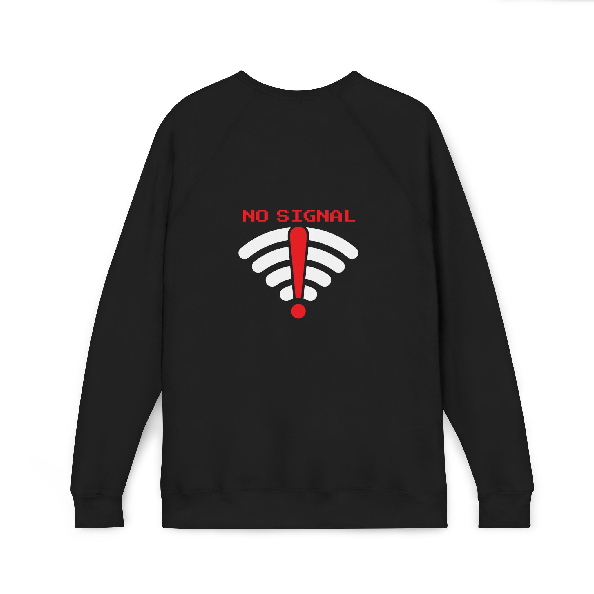 No Signal Sweatshirt — Retro WiFi Graphic Crewneck Printify