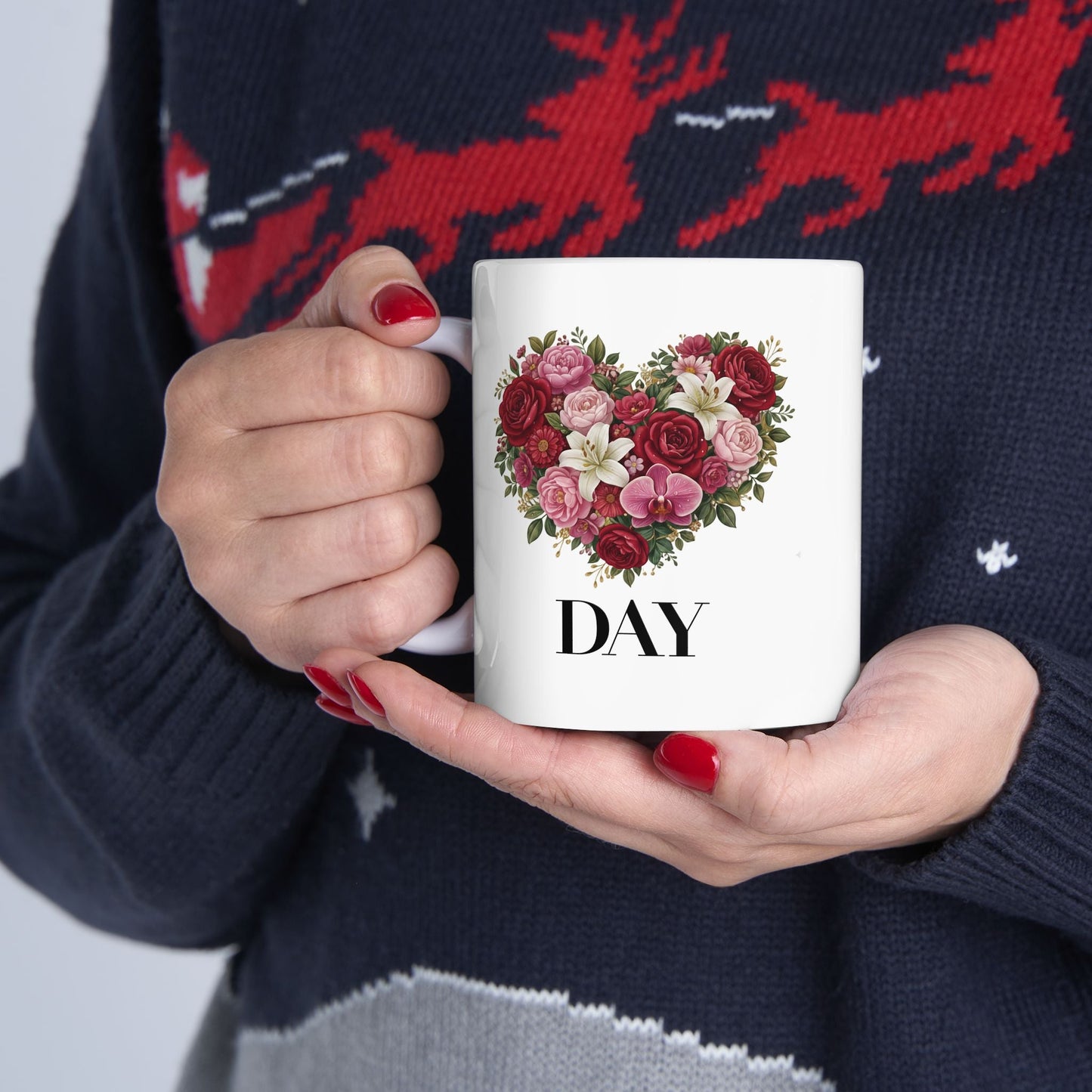 Ceramic Valentine's Day Mug, (11oz, 15oz) Printify