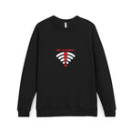 No Signal Sweatshirt — Retro WiFi Graphic Crewneck Printify