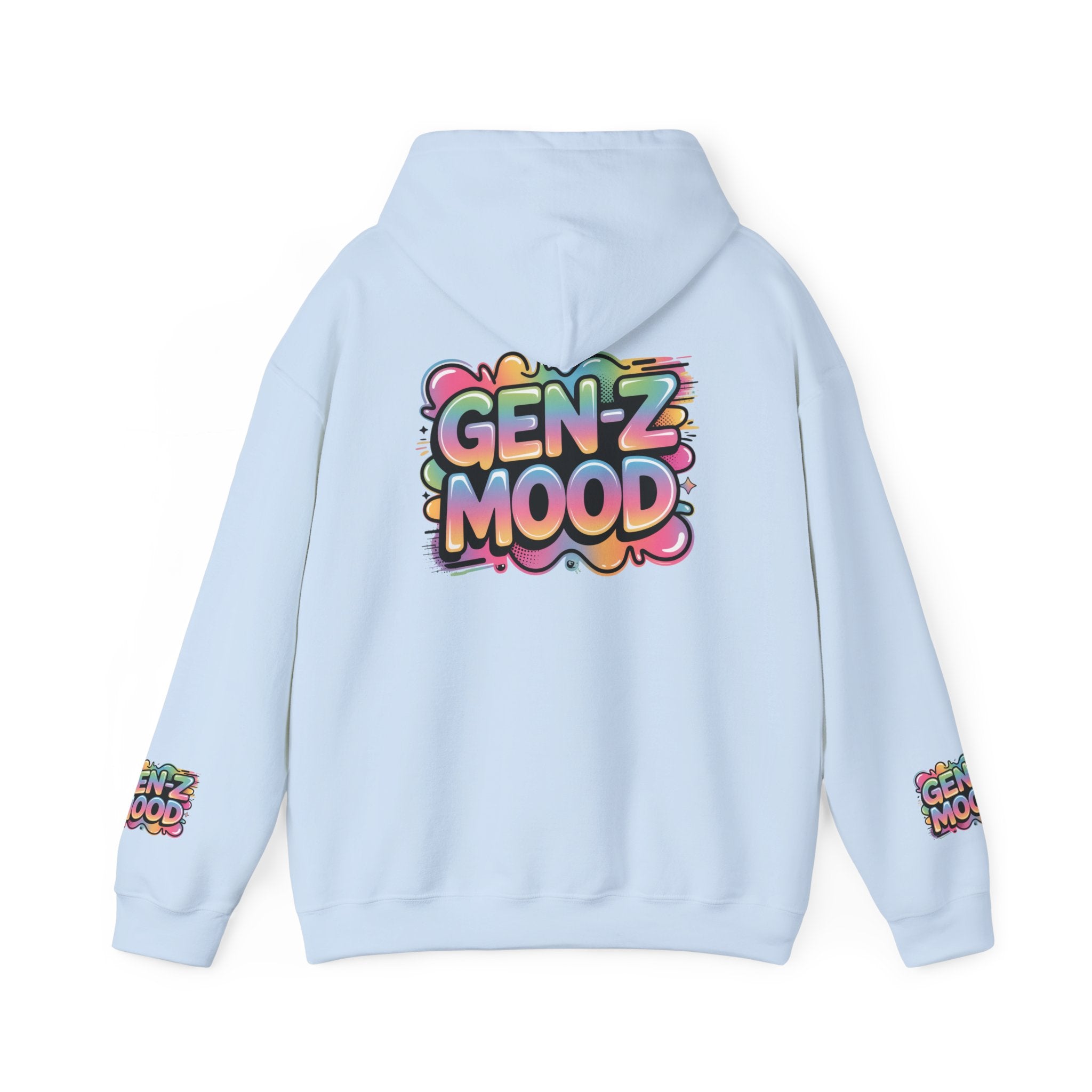 Gildan Heavy Blend Hoodie | Cotton-Poly Pullover, Ribbed Cuffs & Front Pocket - Ziri