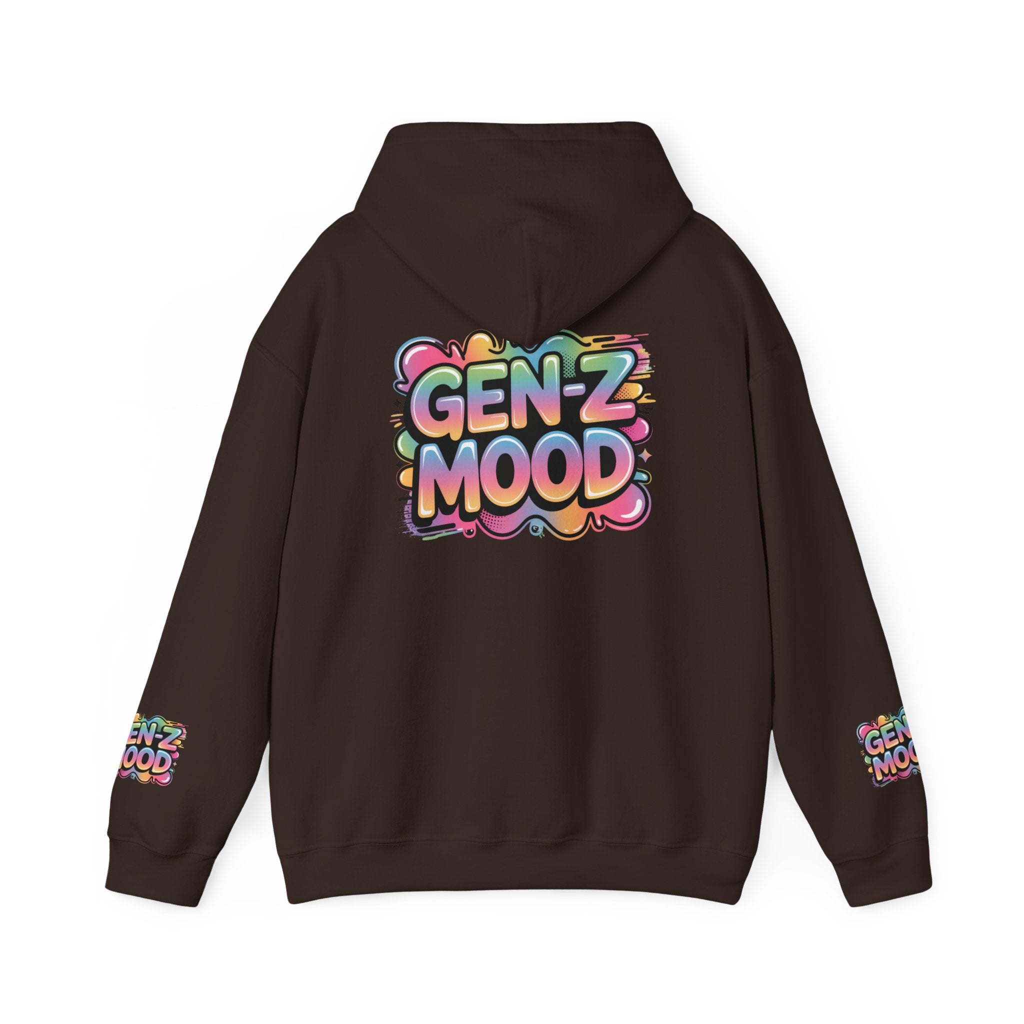 Gildan Heavy Blend Hoodie | Cotton-Poly Pullover, Ribbed Cuffs & Front Pocket - Ziri
