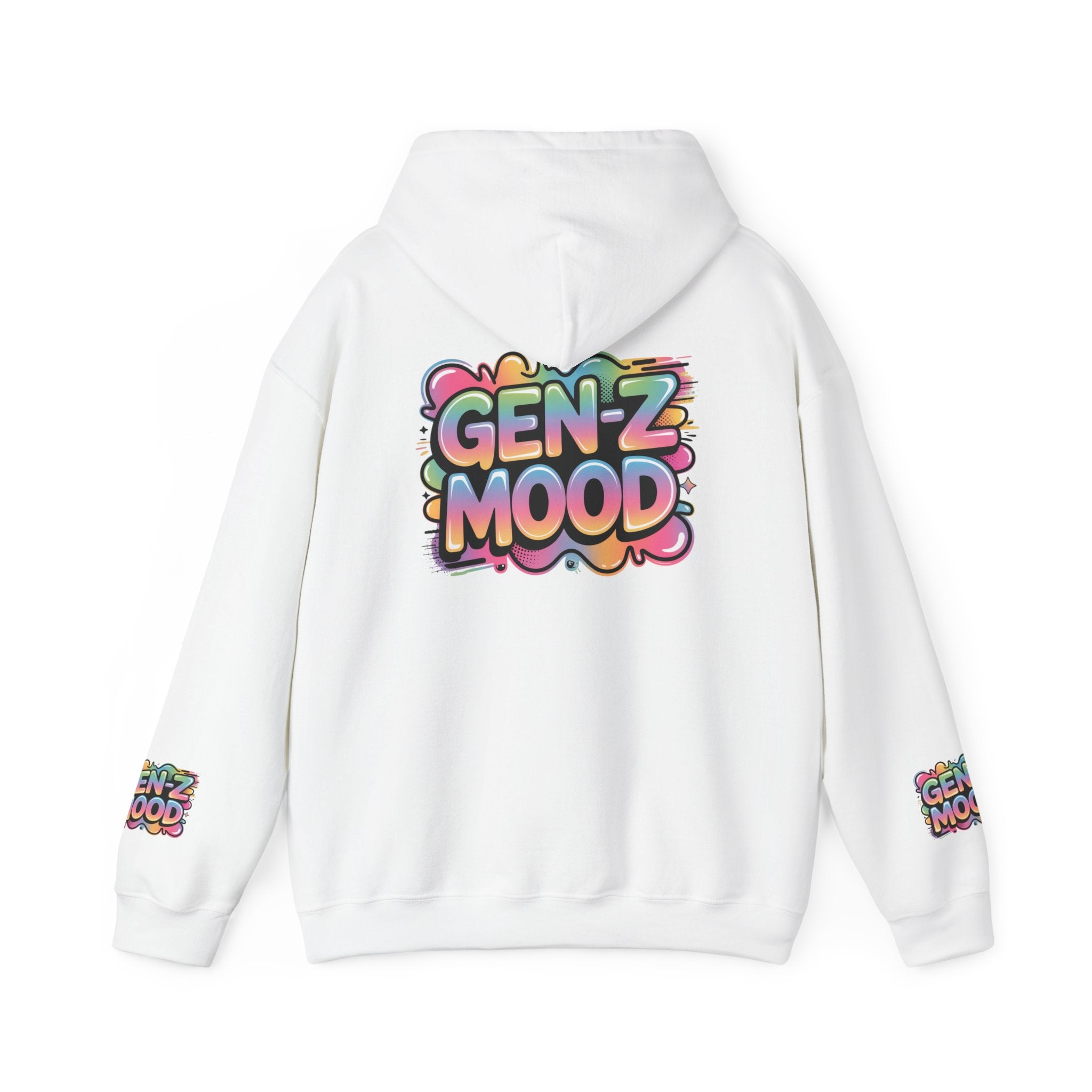 Gildan Heavy Blend Hoodie | Cotton-Poly Pullover, Ribbed Cuffs & Front Pocket - Ziri