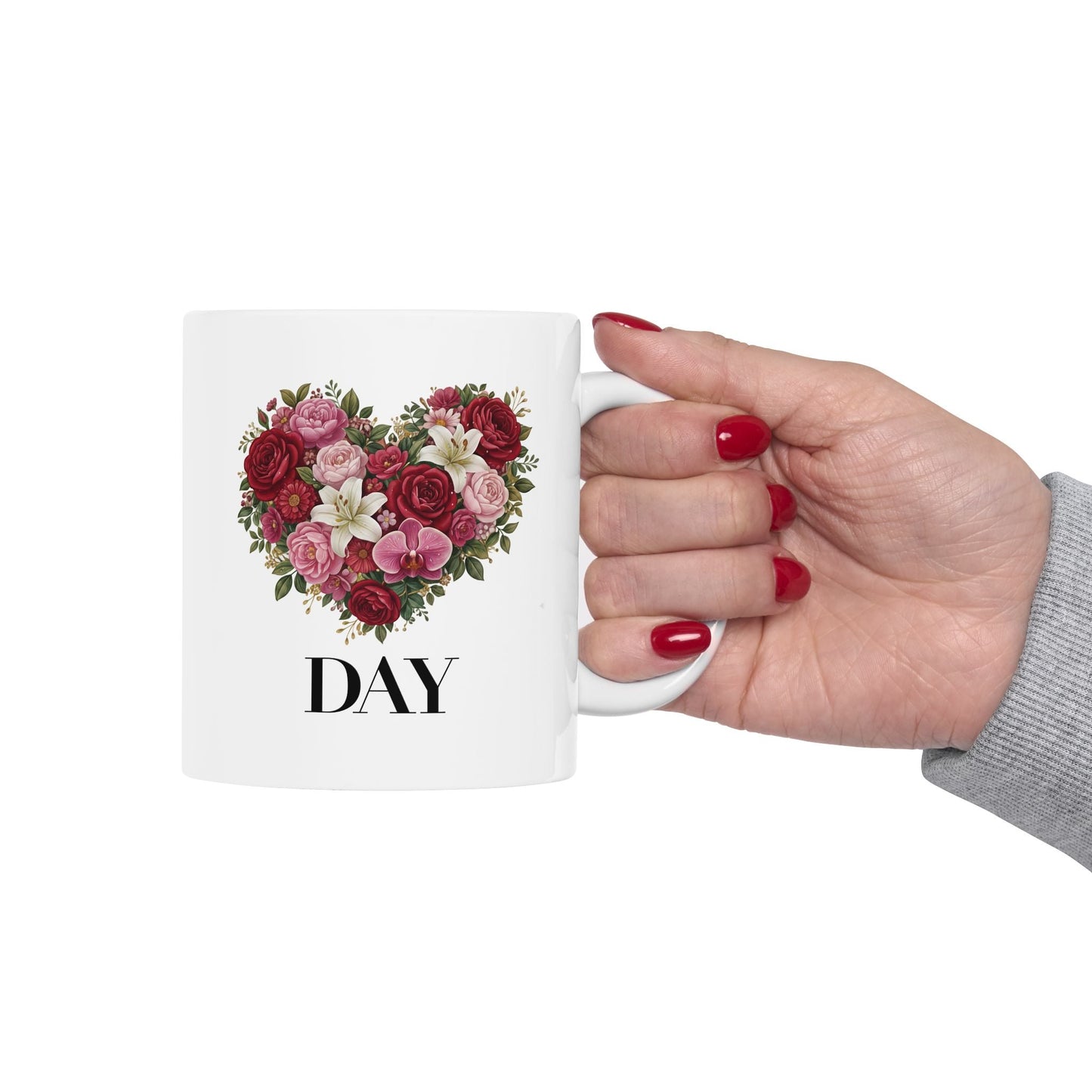 Ceramic Valentine's Day Mug, (11oz, 15oz) Printify