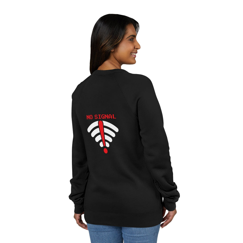 No Signal Sweatshirt — Retro WiFi Graphic Crewneck Printify