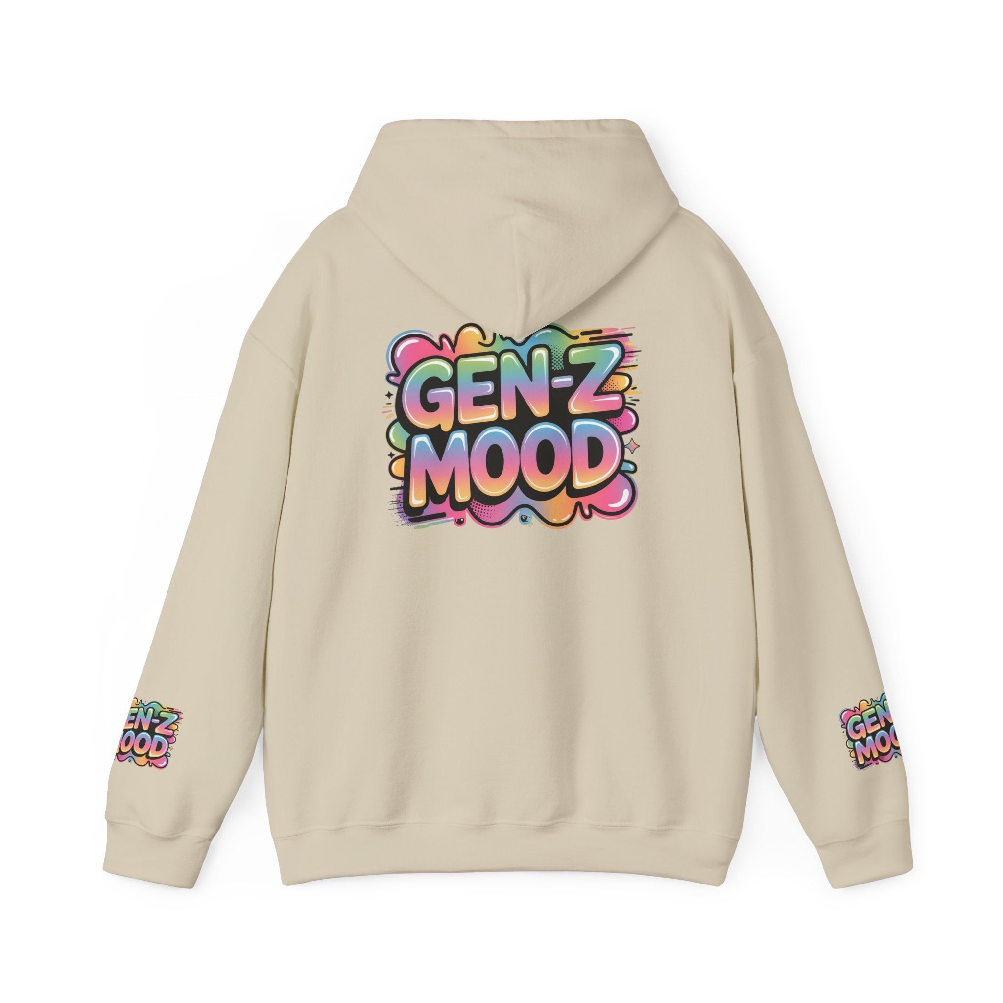 Gildan Heavy Blend Hoodie | Cotton-Poly Pullover, Ribbed Cuffs & Front Pocket - Ziri