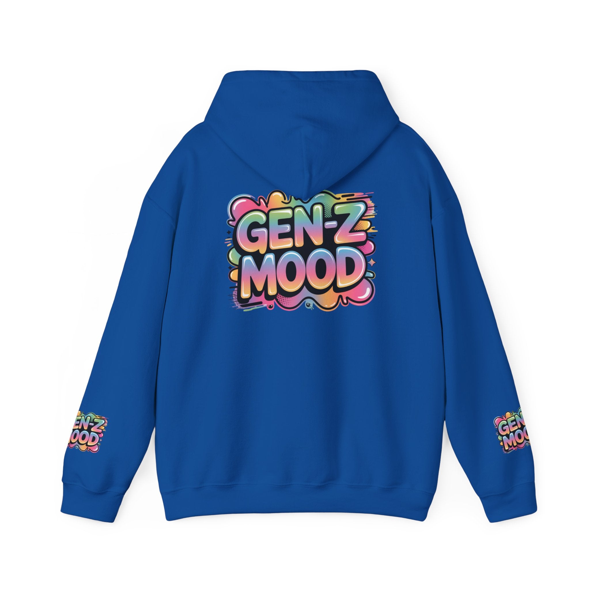 Gildan Heavy Blend Hoodie | Cotton-Poly Pullover, Ribbed Cuffs & Front Pocket - Ziri